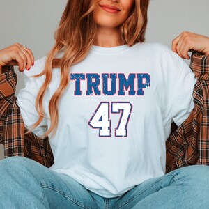 Trump 47 Shirt Wahlshirt Republikaner Shirt Vote Shirt Take America Back Shirt Trump 2024 Shirt Republikaner Geschenk Wahlshirt