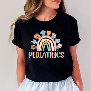 Pädiatrie Krankenschwester Tier Shirt, Pädiatrie Krankenschwester Shirt, Pädiatrie Krankenschwester Shirt, Pädiatrie Peds Crew Shirt, Krankenpflege Schule Shirt, Geschenk für Krankenschwester
