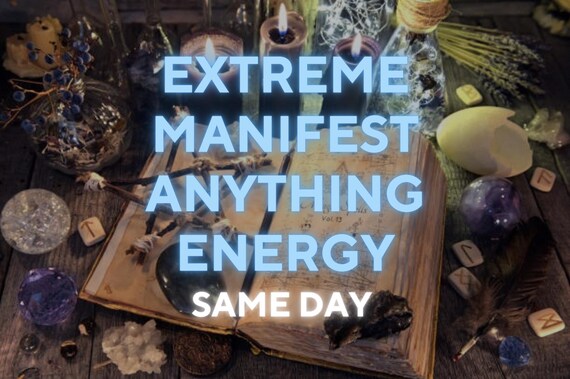 Same Day Custom Manifestation | Personalized Energy Work | Manifestation Energy Work | Make a Wish Energy | Spiritual Abundance Tool