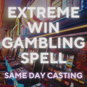 WIN GAMBLING SPELL, Money Spell, Win Lottery Spell, Good Luck Spell, Success Spell, Get Rich Spell, Wealth Spell, Millionaire Spell