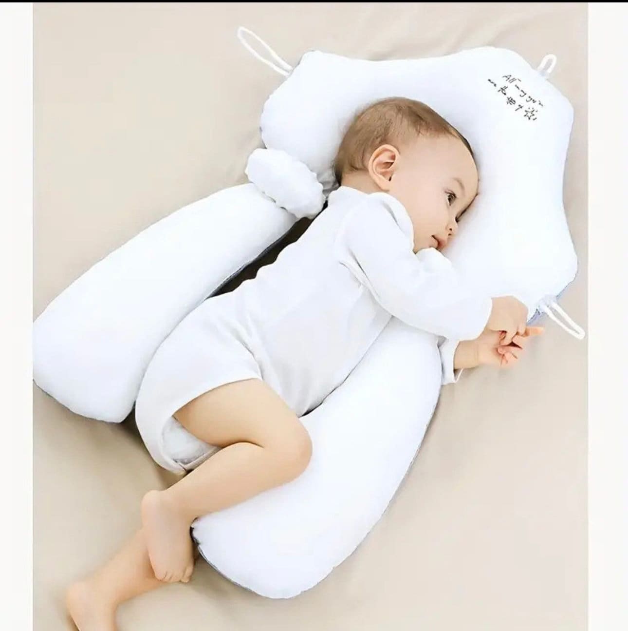 Body Pillow with Natural Cotton Cover for Side and Back Sleeping, Includes  Cotton Pillowcase, Pregnancy Pillow for Sleeping 16x 50