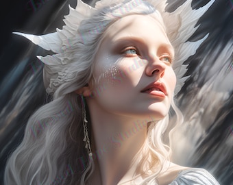 Narnia - Narnia poster - Digital print - The White Witch Redeemed