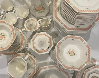 Nikko Christmas Dishes, Classic Collection C1979-83 Octagonal