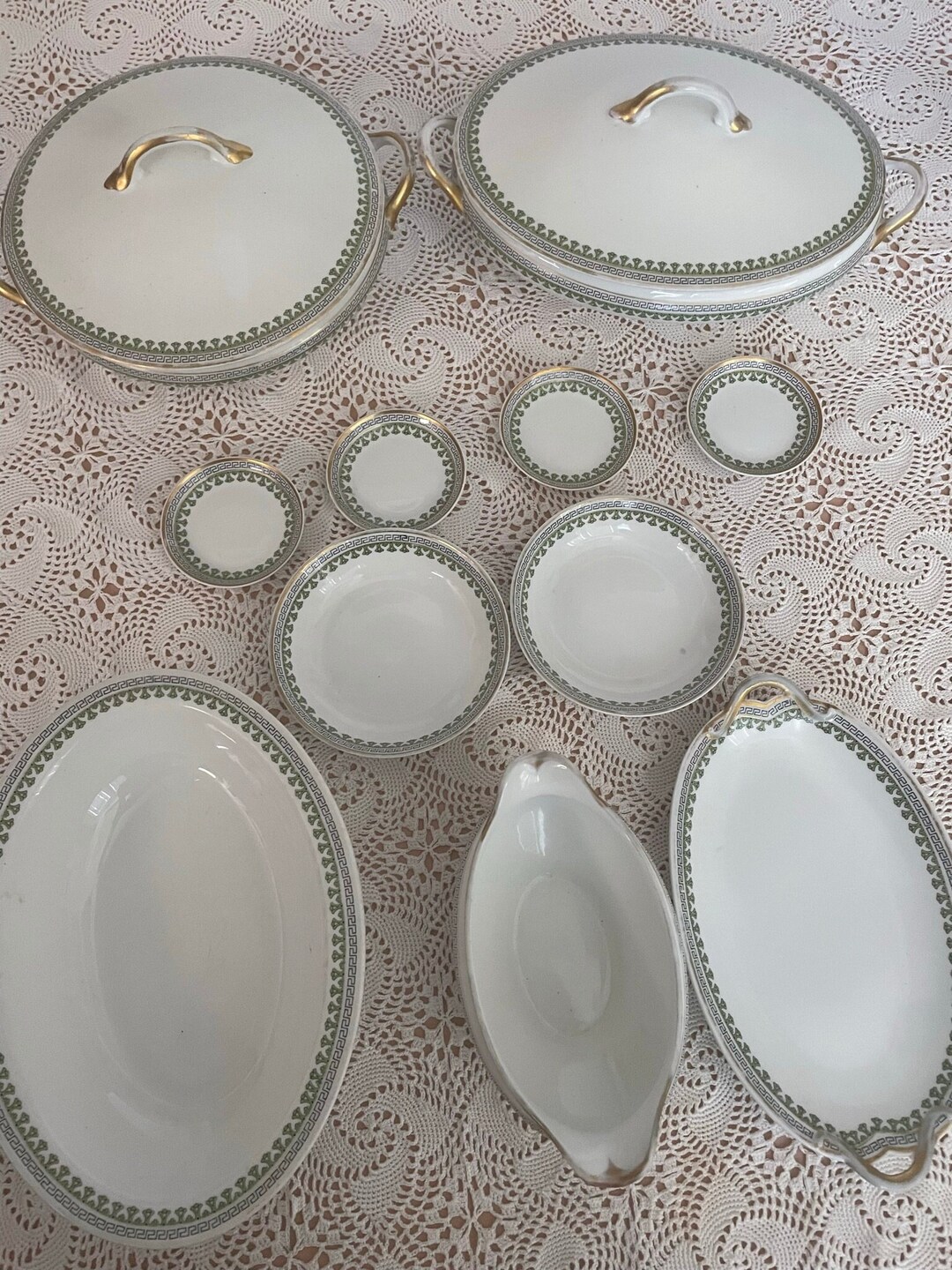 Antique Ch Field Haviland Limoges Gda France Porcelain Rare Etsy