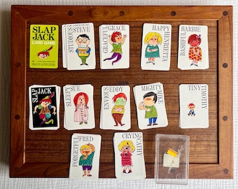 Vintage Slap Jack Card Game | 1960s Groovy Funky Colorful Mod Kitsch