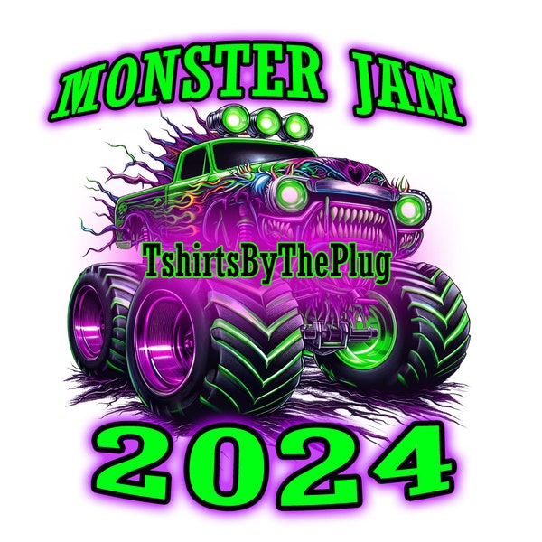 Monster Truck Png Sublimation Design Kids Truck design Png, Extreme Vehicle Png