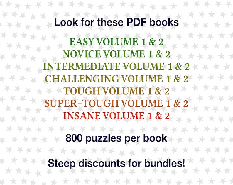Krazydad Classic Sudoku, NOVICE Volume 1: 200 grilles de Sudoku pour Kindle Scribe ou Remarkable 2 image 7