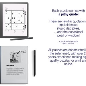 Krazydad Classic Sudoku, NOVICE Volume 1: 800 Sudoku Puzzles for Kindle Scribe or reMarkable 2 image 6