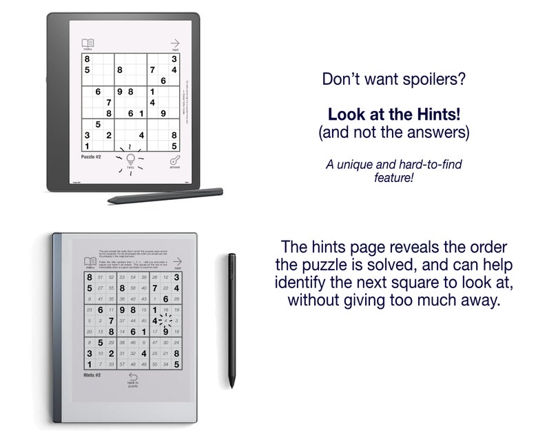 Krazydad Classic Sudoku, CHALLENGING Volume 1: 200 grilles de Sudoku pour Kindle Scribe ou Remarkable 2 image 5