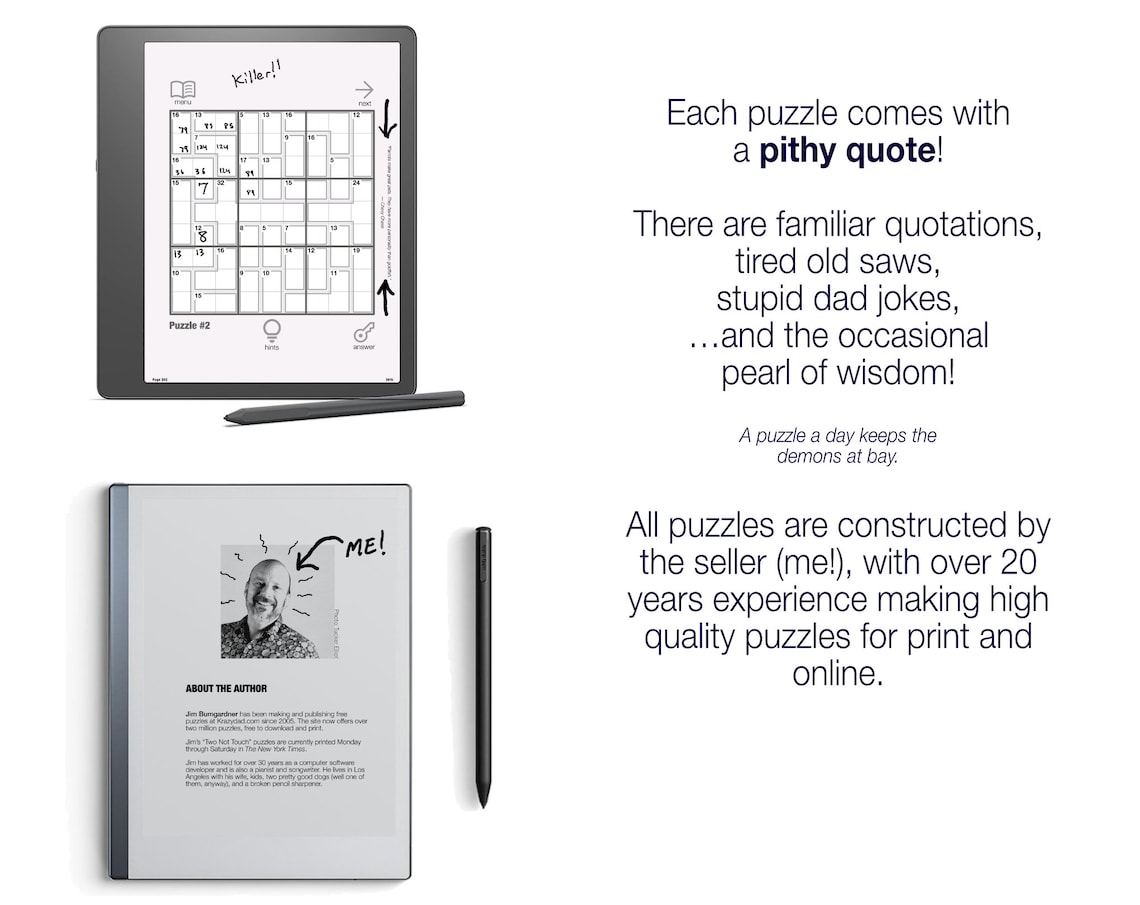 Krazydad Killer Sudoku, CHALLENGING Volume 1: 800 Sudoku Puzzles for ...