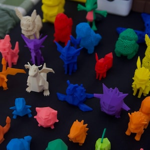 Low Poly Pokémon - 3D-print