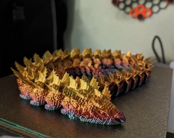 Impresión 3D de dragón articulado: varios estilos