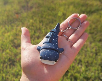 Figura de animal articulada impresa en 3D: llavero o imán.