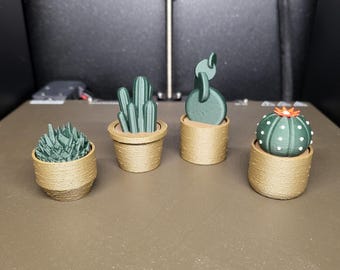 Colección Cactus Clicker - Impresión 3D