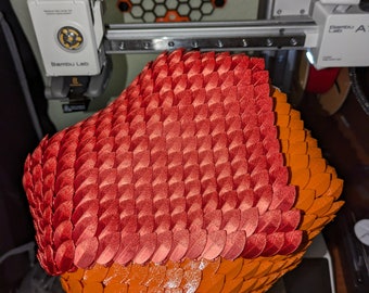 Cota de malla de escamas de dragón - Impresión 3D