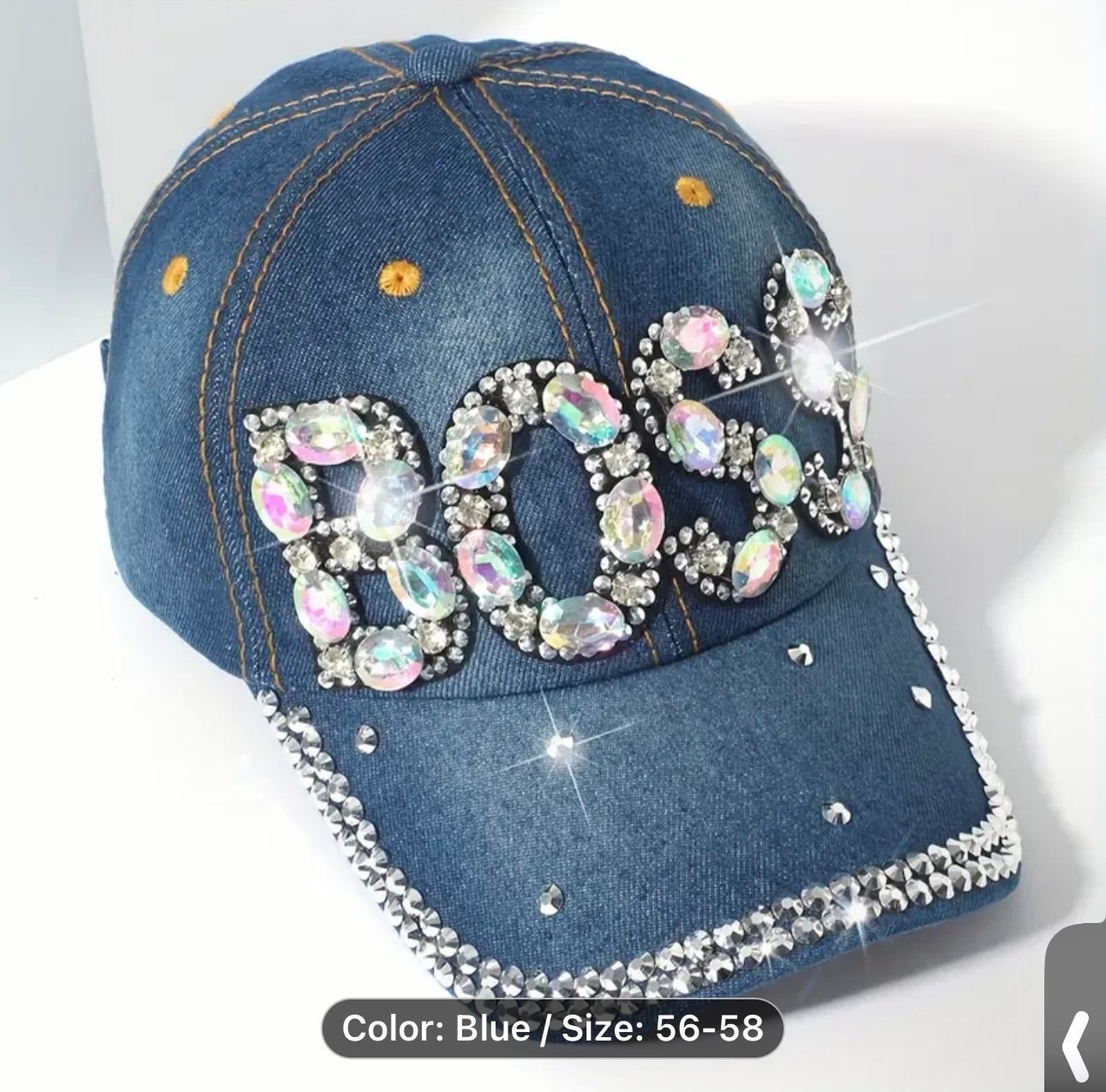 Bling Boss Hat - Etsy
