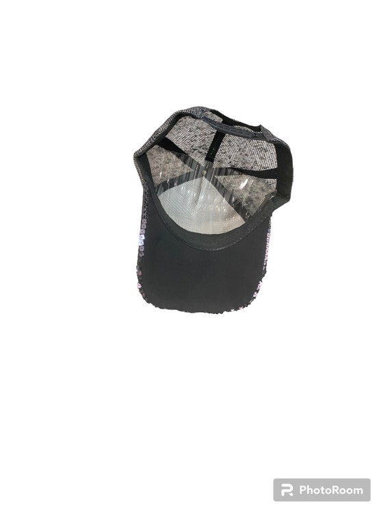 帽子 [1] BLACK FLOWER ROSE BLING HAT Y2K 61SnzdmTT4L.SX522_.jpg