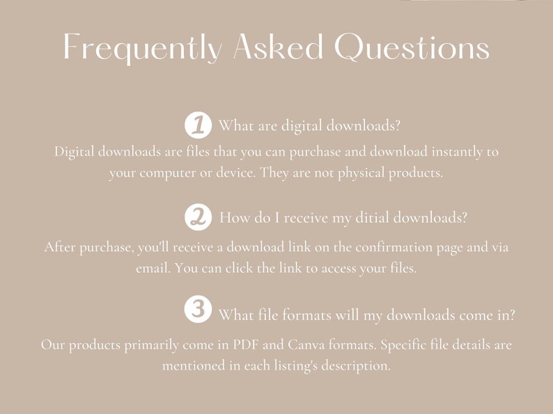 Cook book template for Canva user instructions.