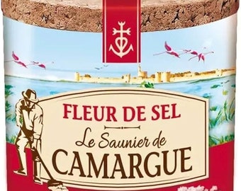 Le Saunier De Camargue Fleur De Sel Premium Sea Salt From France 4.4 OZ