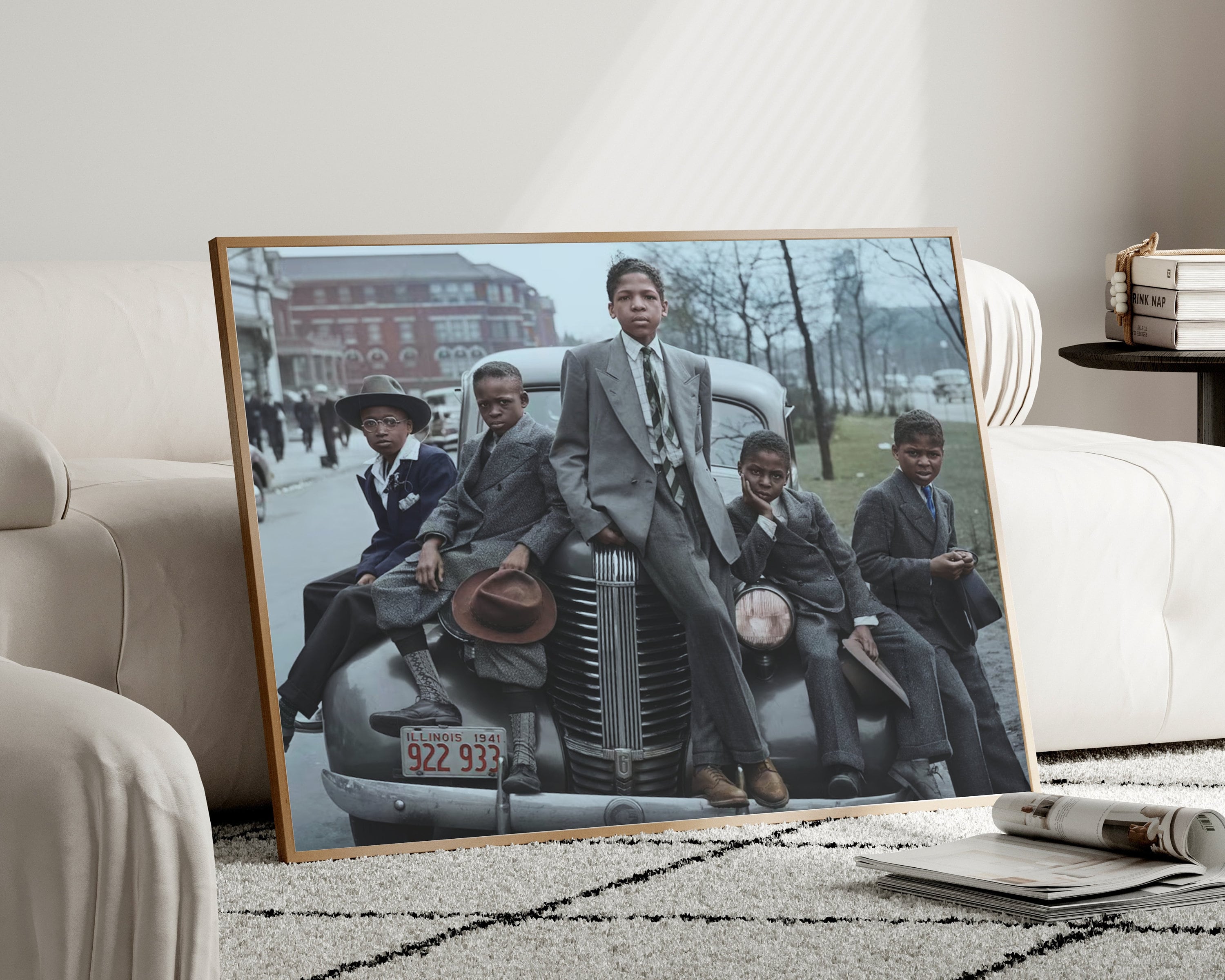 Vintage Chicago Poster, Bronzeville Chicago Easter Morning Southside ...