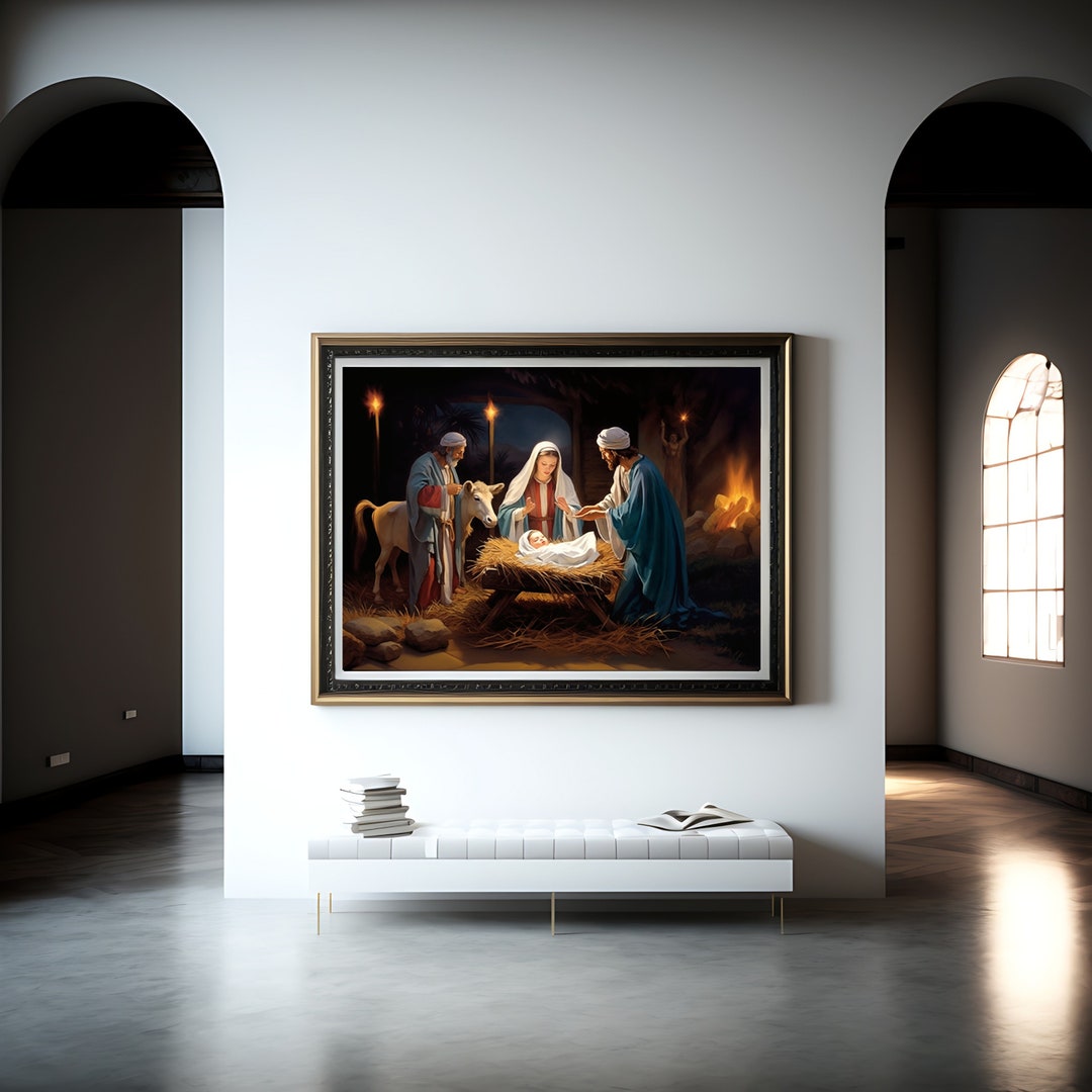 Jesus Painting Traditional Catholic Art Renaissance Art Print Holy Il 1080xN.5706915823 Nlrt