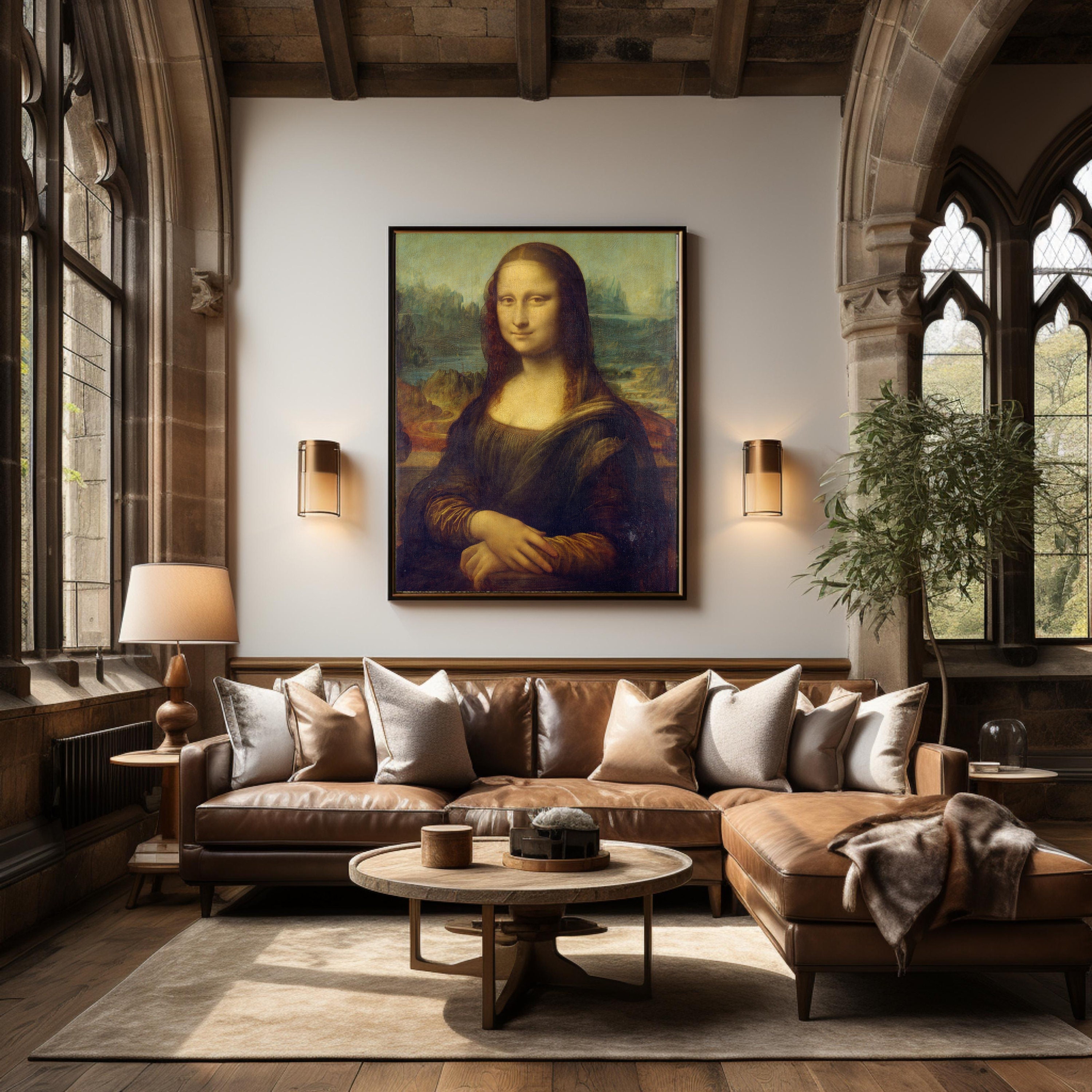 Print Leonardo da Vinci - Mona Lisa - Louvre Shop