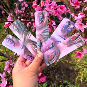 Love and Deepspace Handmade Bookmarks