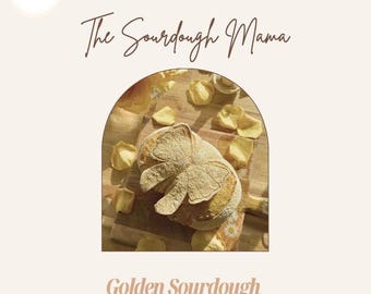 Receta de pan de masa madre dorado con forma de lazo – Guía artística para marcar los cortes (Digital)