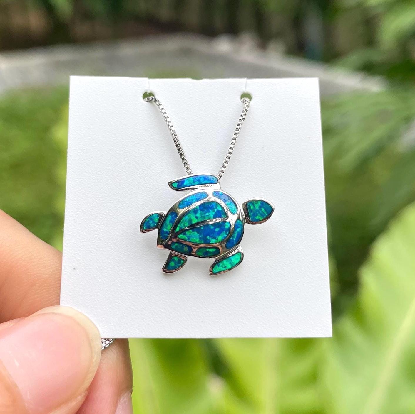 Lot De 4 Colliers Amulette Tortue - Bijoux Résine Colorés Style Hawaii - Neuf Avec étiquettes