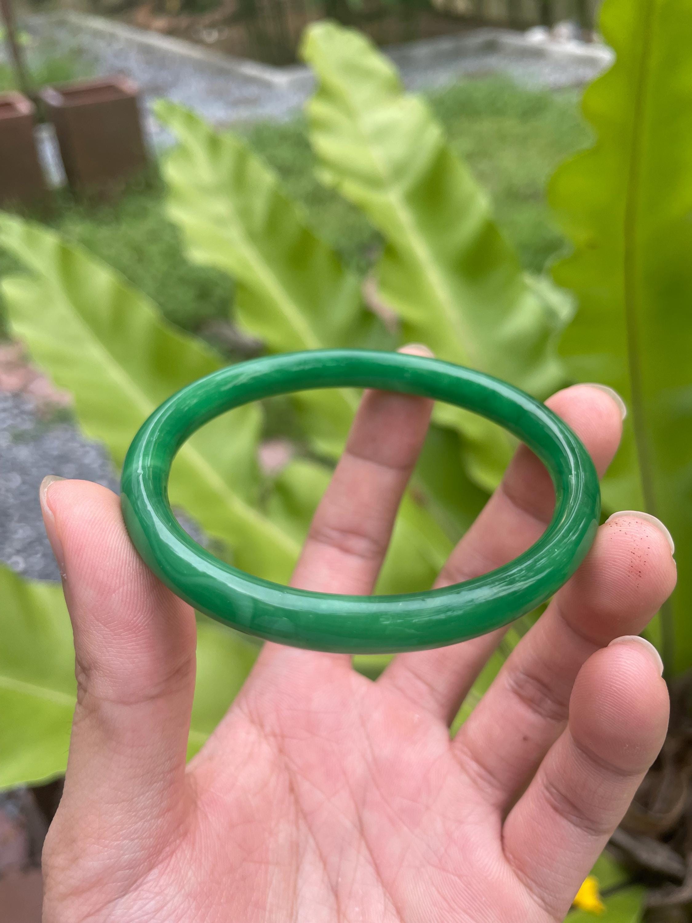 Jade bangle - Etsy 日本
