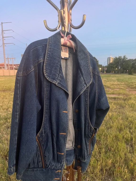 Gitano 1980s vintage Denim oversized jacket