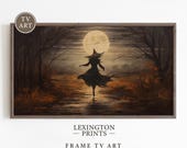 Witchy Decor Halloween Frame TV Art Vintage Witch Halloween Wall Art Halloween Decor Vintage Halloween Samsung Frame TV Art Spooky Print 252