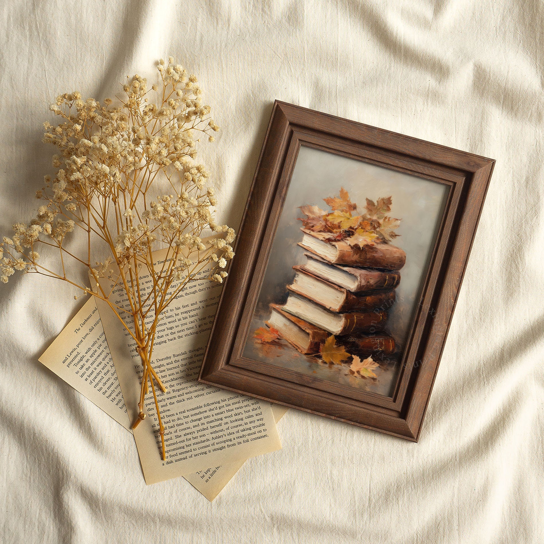Fall Gallery Wall Set of 10 Vintage Fall Wall Art Fall Printable Rustic ...