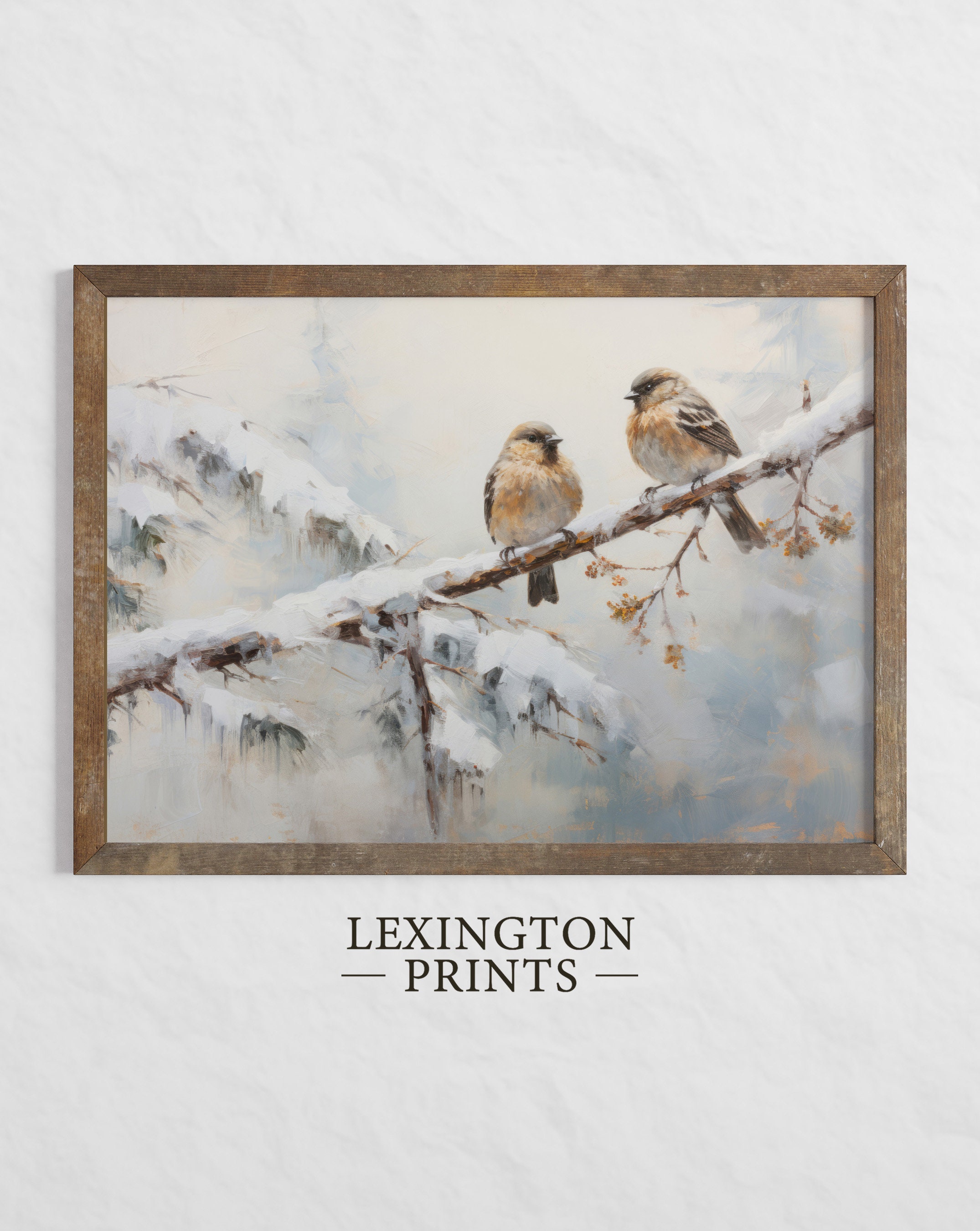 Winter Art Print 