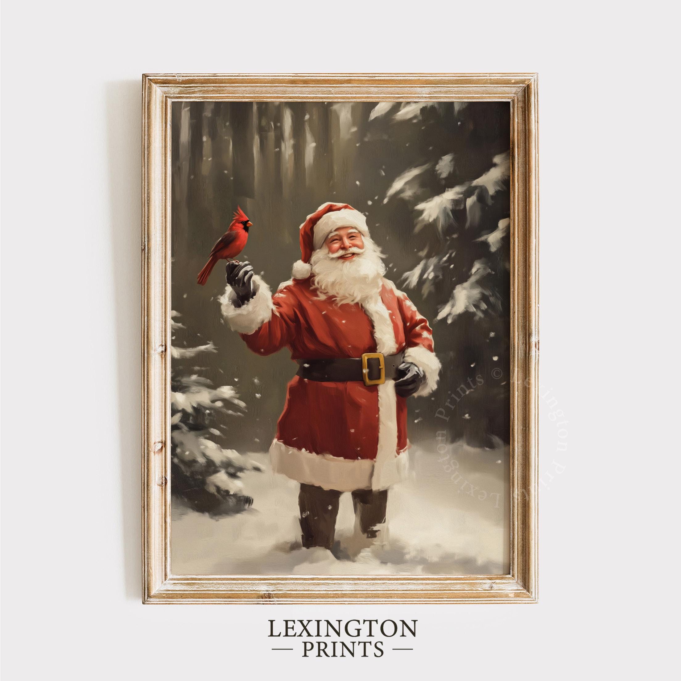 アンティークサンタクロース Christmas Rocking Horse With Santa Resin Wood Figurine 26