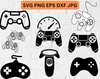 Gamer SVG Bundle, Video Games svg, Game Controller SVG,  Joystick Svg, Funny Gamer SVG, Game Controller Svg