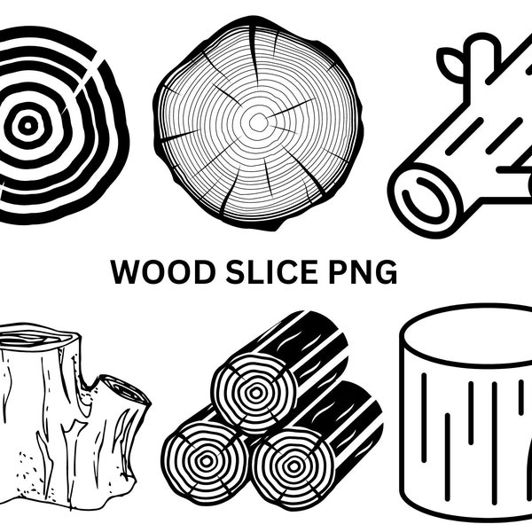 Wood Slice SVG Bundle, Tree Rings svg,Wood Slice dxf, Wood Slice png, Wood Slice vector, Tree Slice Slab , Trunk Stump Svg, Lumber svg,