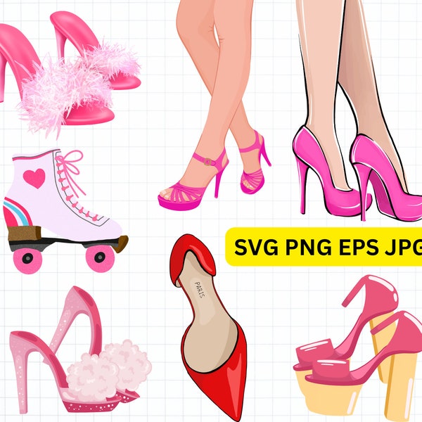 Woman leg, High Heels SVG, Heels SVG, Fashion svg, Sneaker Shoe Svg, high heel shoes svg, Women shoes svg,  Woman fashion svg