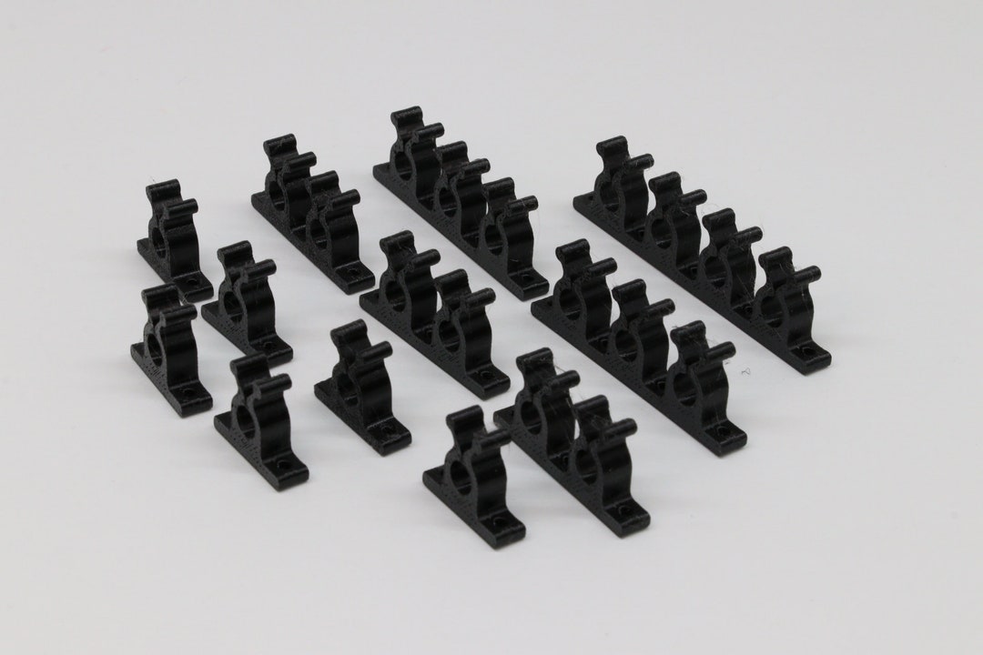 RC Plane Wire and Fuel Line Ties. Hose and Wire Organizing at Its Best