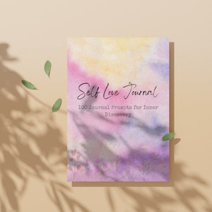 Das Selbstliebe Journal zum Ausdrucken, Selbstliebe Arbeitsbuch, Journal Anweisungen, Selbstfürsorge Journal, Selbstfürsorge Planer, A4 PDF Sofort-Download