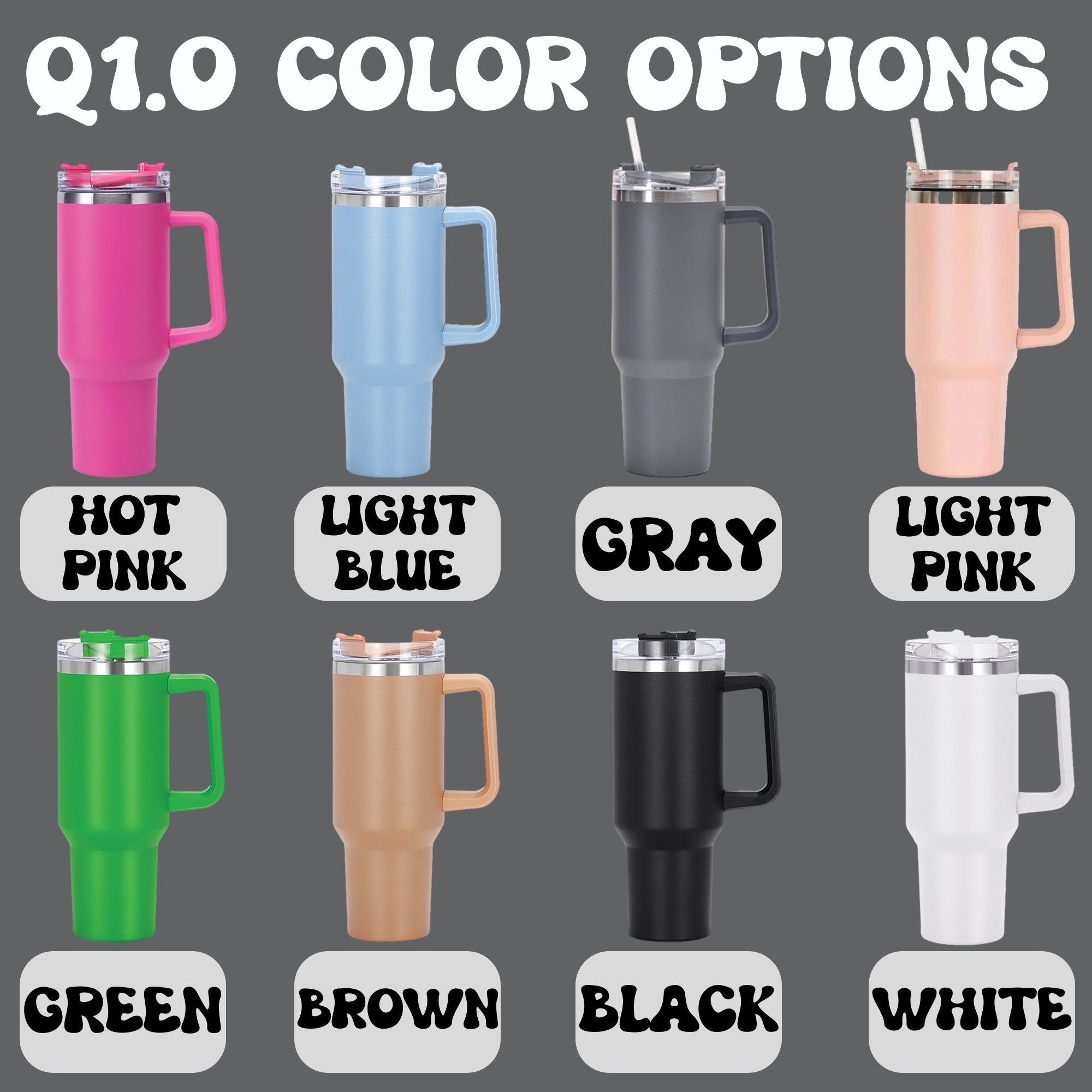 Boho Floral 40oz Insulated Tumbler with Lid & Straw - Customized Spring Water Bottle for Outdoor Adventures