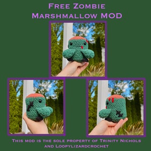 Marshmallow Buddy Zombie MOD *digital download*