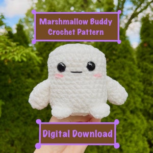 Marshmallow Buddy Crochet Pattern *Digital Download*