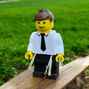 Izik der Zadick | Zaddik | Zaddik | Tzadik | Clicky Toy Freund Gelenk, Flexibles 3D Gedrucktes Fidget Spielzeug für 3D Gedrucktes Geschenk Fidget Spielzeug Bild 6