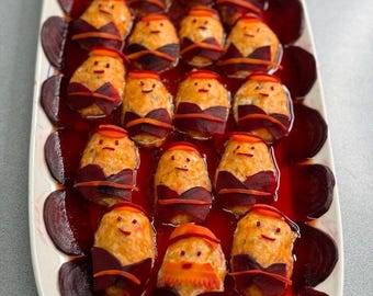 Secret Family Recipe of Gefilte Fish Kosher/Pareve for Passover Created by Miriam's Kitchen