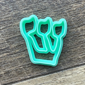 Shin Hebrew Letter Alphabets Hebrew Cookie Cutter Produced by 3D Kitchen Art