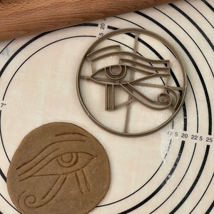 Egyptian The Eye of Horus Cookie Cutter & Mold Produced by 3D Kitchen Art Set