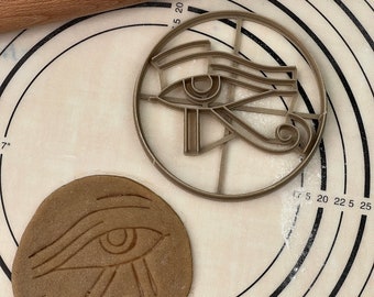 Egyptian The Eye of Horus Cookie Cutter & Mold Produced by 3D Kitchen Art Set