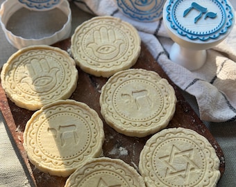 Set mit 3 Stempeln. Ausstechform und Ausstechform Produziert von 3D Kitchen Art