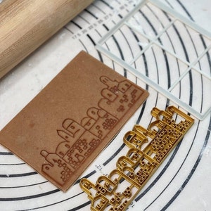 GOLDEN JERUSALEM Cookie Cutter Produced by 3D Kitchen Art